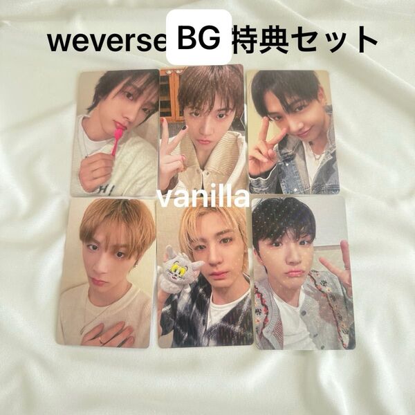 ボネクド No Genre weverse 特典 トレカ セット