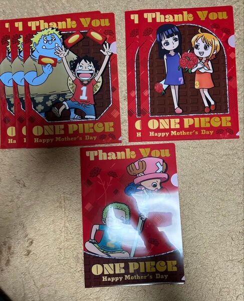 クリアファイル A4クリアファイル セブンイレブン ワンピース ONEPIECE