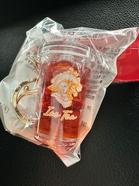 午後の紅茶 キーホルダー ミニチュアマスコット オレンジ イエロー 黄色 KIRIN キリン アイスティー 非売品 レア