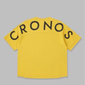 CRONOS アーチロゴ バックプリント ワイド Tシャツ