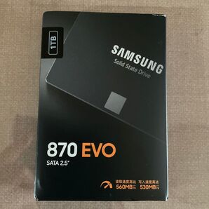 Samsung 870 EVO 1TB SSD SATA 2.5 SSD EVO Samsung 未使用