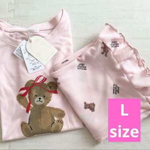 新品未使用 アンジュシャルム ルームウェア しまむら L