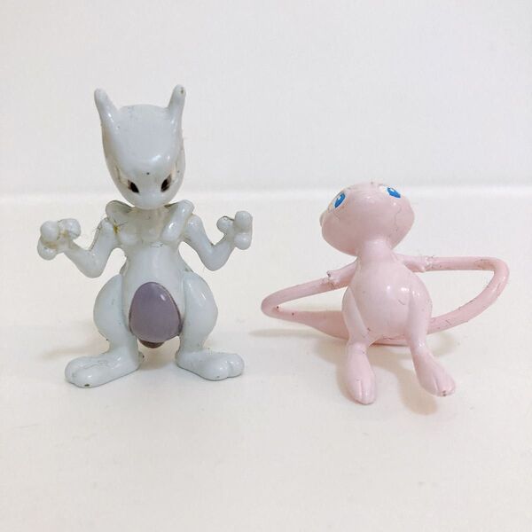 モンコレ ミュウ ミュウツー 2体 セット フィギュア ポケモン 初期 任天堂 当時物 モンスターコレクション
