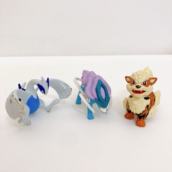 モンコレ ポケモン フィギュア 3点セット 当時物 初期 ジャンク レア 貴重