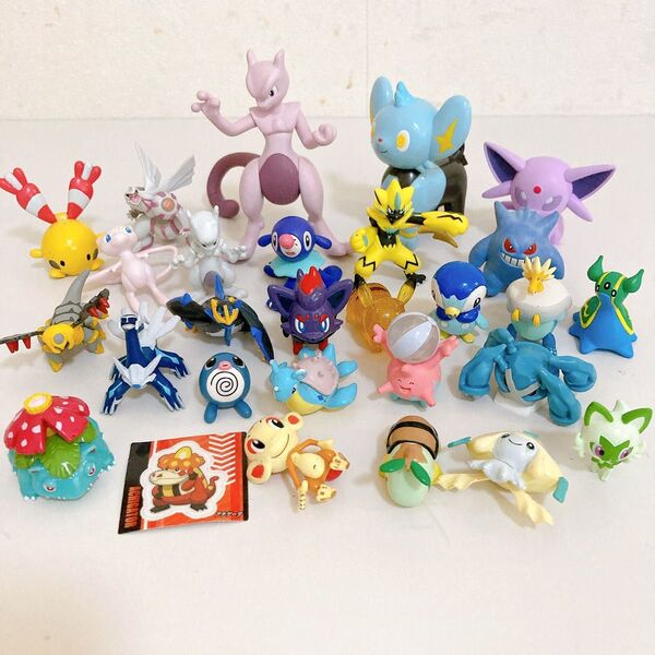 ポケモン フィギュア モンコレ ミニフィギュア 27点 セット まとめ売り 当時物 レア 貴重 モンスターコレクション