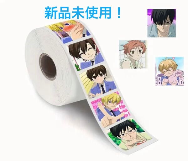 【新品未使用】桜蘭高校ホスト部 8種類 ステッカー シール ロールシール 500枚