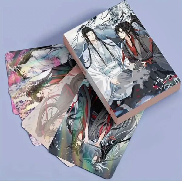 魔道祖師 イラストカード キャラクターカード 50枚 新品未使用 未開封 1点限り