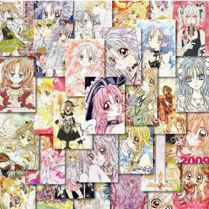 【新品未使用】満月をさがして 神風怪盗ジャンヌなど 種村有菜作品ステッカー 48枚 1点限り!