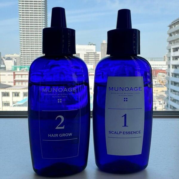 MUNOAGE スカルプエッセンス&ヘアグロー 2個セット