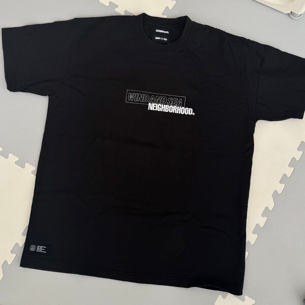 ウィンダンシー ネイバーフッド XL コラボ Tシャツ WIND&SEA ブラック