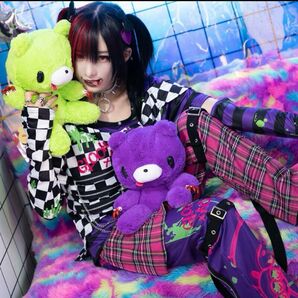 gloomy グルーミー Tシャツ ロンT パンク サブカル acdcrag コラボ ゴシック 地雷 シャツ