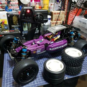 タミヤ 2025 DT04 ファイターネクスジェン カスタム フルセット ラベンダー