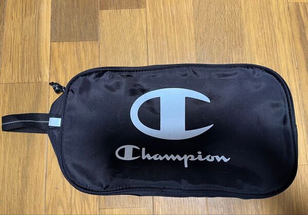 Champion シューズケース ブラック