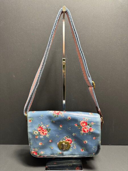 Cath Kidston ショルダーバッグ 花柄 ブルー系