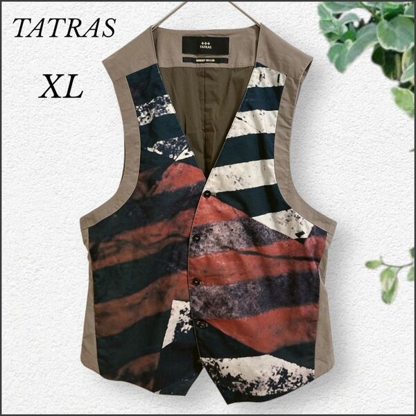 TATRAS × ROBERT GELLER☆コラボ ジレ ベスト グレー04 タトラス ロバートゲラー