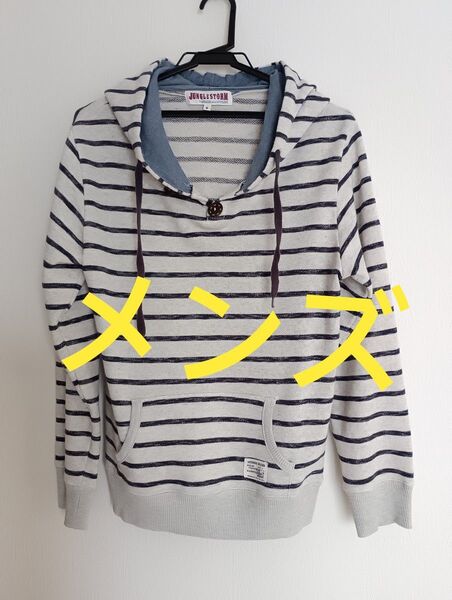 JUNGLE STORM長袖パーカー☆Mサイズ☆ 長袖トレーナー☆メンズ☆ジ ャングルストーム