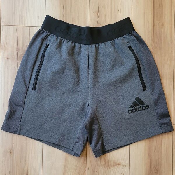 adidas アディダス ハーフパンツ メンズ グレー Mサイズ