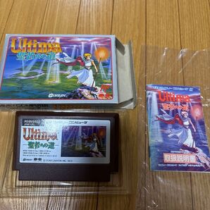 レトロゲーム!ファミコンソフト ウルティマ 聖者への道 作動確認済み 除菌清掃