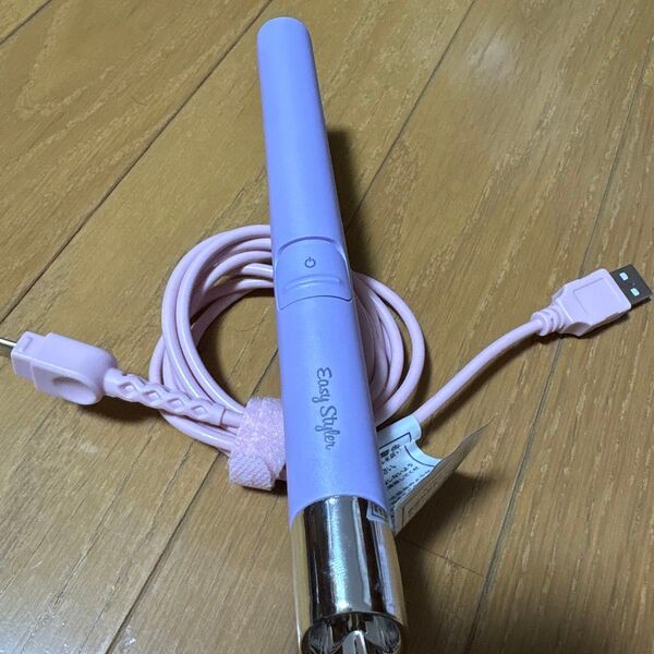 Easy Styler USB SUGAR IRON ヘアアイロン パープル 小型 美品 旅行やお出掛けに