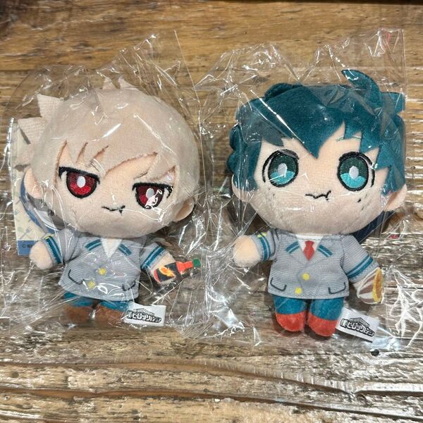 新品 僕のヒーローアカデミア ヒロアカ もぐもぐぬいぐるみ 緑谷出久 爆豪勝己 もぐぬい
