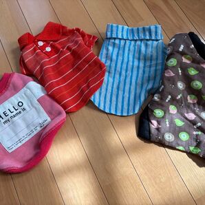 Lifelike / ライフライク PETIO / ペティオ 犬服 ドッグウェア 4着 4点セット まとめ売り 小さめサイズ