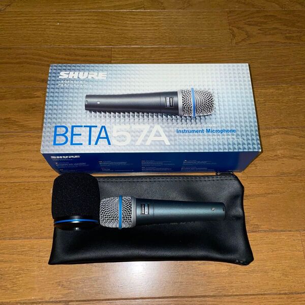 【美品】SHURE BETA57A【付属品完備・おまけ付き】