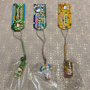激レア3点★長野限定★ご当地ハローキティ*未開封*当時物*ストラップ 根付け信州 瓶入り チューブ 星
