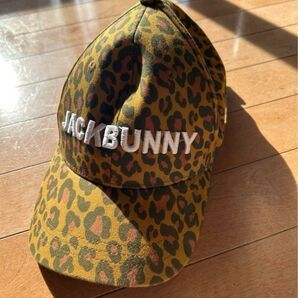 JACKBUNNY!! 帽子 豹柄 ヒョウ柄 ゴルフ ジャックバニー 帽子 キャップ
