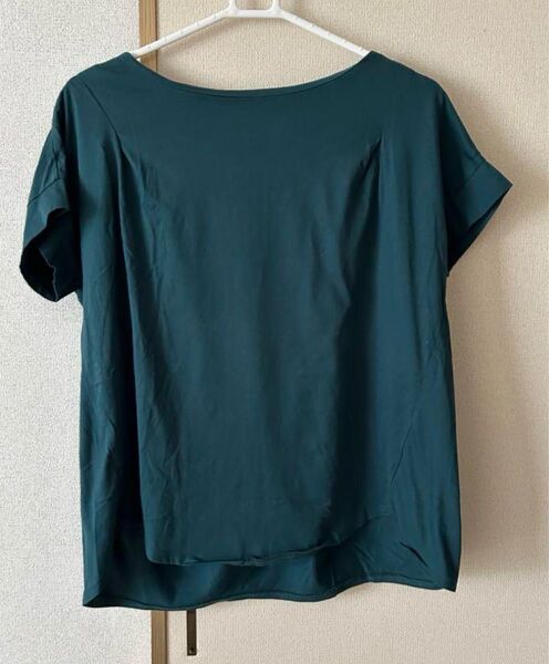 アースミュージックアンドエコロジー 半袖 Tシャツ グリーン レディース