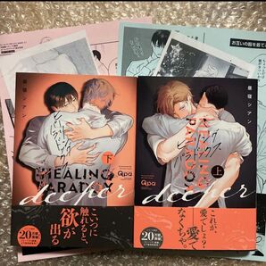 昼寝シアン ヒーリングパラドックス deeper 上下巻 特典 ペーパー 異常と夢中 異常も愛情 異常が日常 番外編