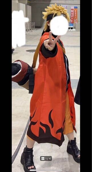 NARUTO コスプレ うずまきナルト 仙人モード ニジゲンノモリ