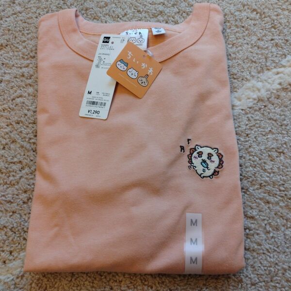 最終お値下げ GU ちいかわ Tシャツ シーサー Mサイズ