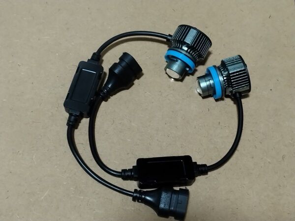H8 H11 H16 LED レーザー 発光 フォグ ランプ アイスブルー