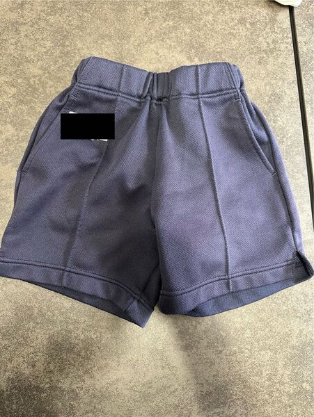 体操服 ハーフパンツ 130サイズ ネイビー 紺色