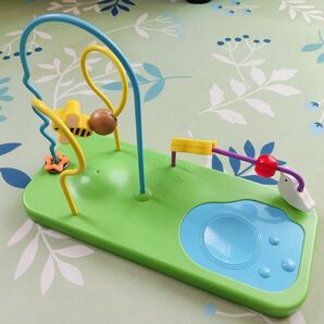 ベネッセ しまじろう ビーズコースター 知育玩具