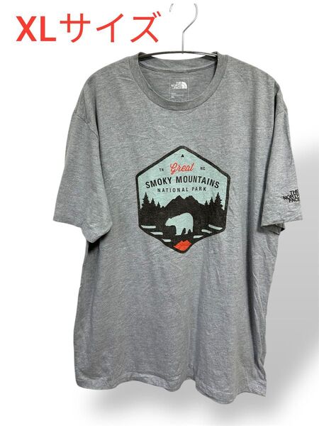 THE NORTH FACE グレートスモーキーマウンテンズ Tシャツ XL グレー
