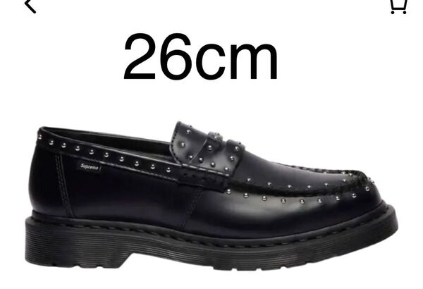 Supreme × Dr.Martens Studded Penton Loafer "Black" 25SS Week 13