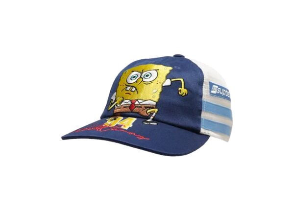 Supreme x SpongeBob Jeff Hamilton Mesh Back 6-Panel "White"
