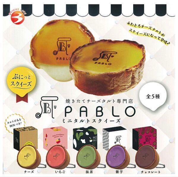 PABLO ミニタルトスクイーズ 全5種 フルコンプ
