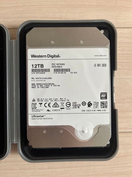 Western Digital DC HC520 12TB HDD Ultrastar