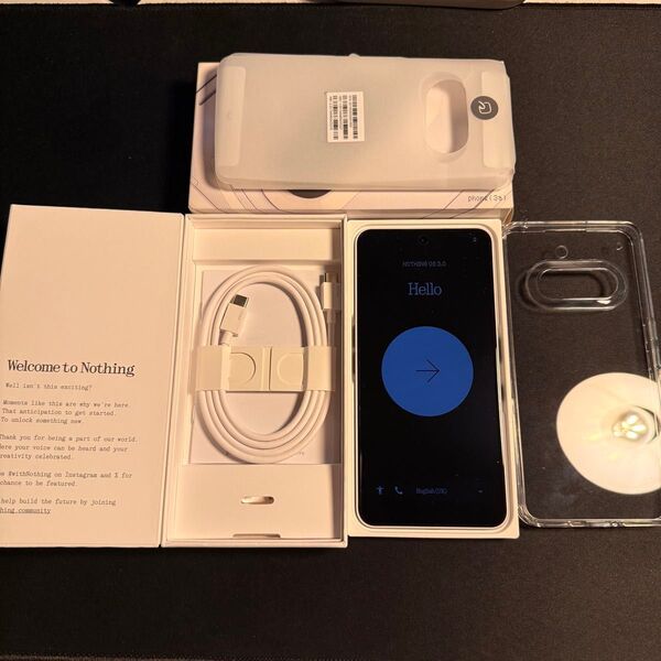 超美品 Nothing Phone 3a 8GB 128GB SIMフリー ケース付
