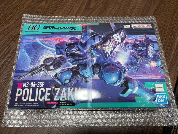 プラモデル ガンプラ 機動戦士ガンダム バンダイ GQuuuuuuX ジークアクス HG MS-06-SSP 軍警ザク 未組立
