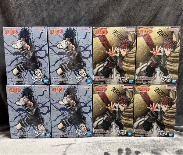 NARUTO ナルト 疾風伝 フィギュア vibration stars うちはサスケ Ⅲ 我愛羅 まとめ売り