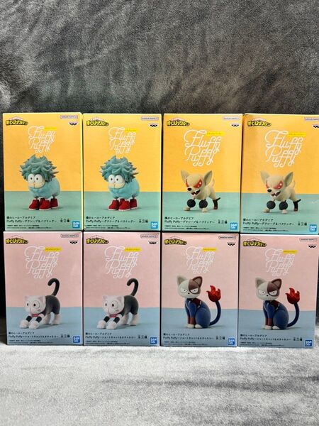 僕のヒーローアカデミア ヒロアカ Fluffy Puffy フィギュア デクシープ バクドッグ ショートキャット オチャネコ