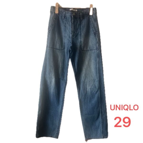 UNIQLO × JW ANDERSON コラボ デニムワークパンツ ベイカーパンツ MENS 29インチ
