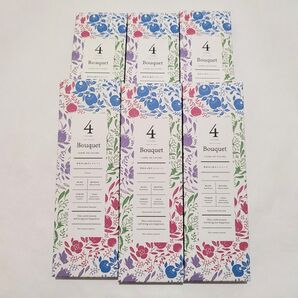 CARRE DE 4 COLORS Bouquet 幸せの4色チョコレート ブーケ 9枚×6箱