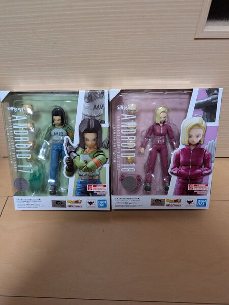 ドラゴンボール超 SH Figuarts 17号 18号 セット フィギュアーツ 人造人間 宇宙サバイバル