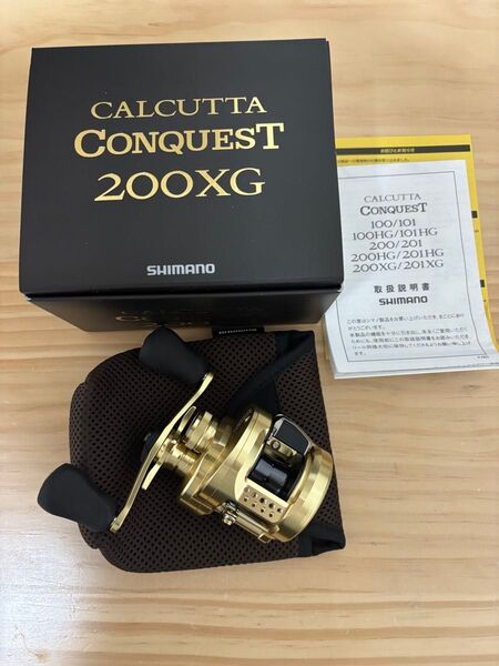【超美品】シマノ 22 カルカッタコンクエスト 200XG