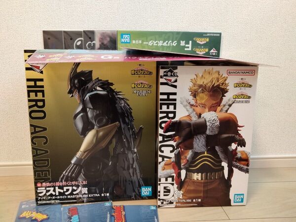 一番くじ 僕のヒーローアカデミア 〜紡ぐ力〜 (ヒロアカ)ラストワン賞アーマードオールマイト&D賞ホークス 他
