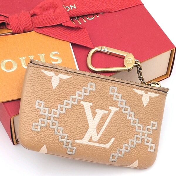 【極美品】ルイヴィトン アンプラント ブロデリー ポシェットクレ ※本物証明画像あり LOUIS VUITTON コインケース